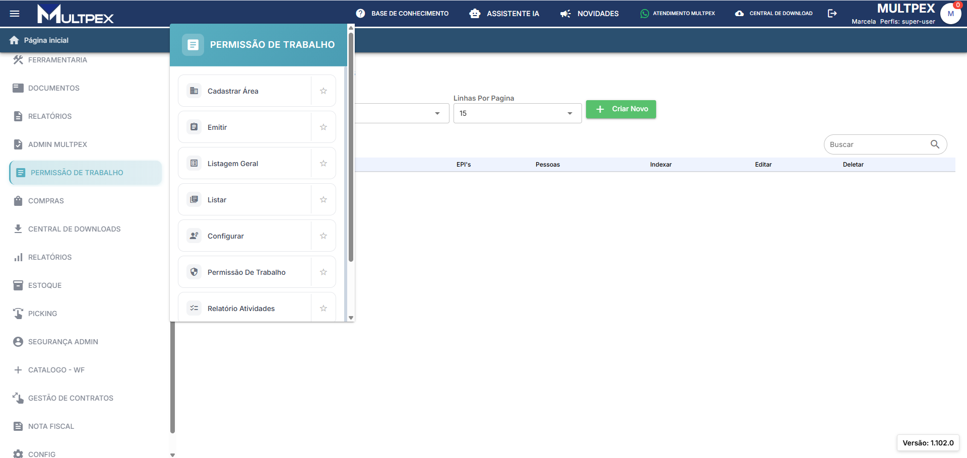Multpex OS — PPE Management Software — 2