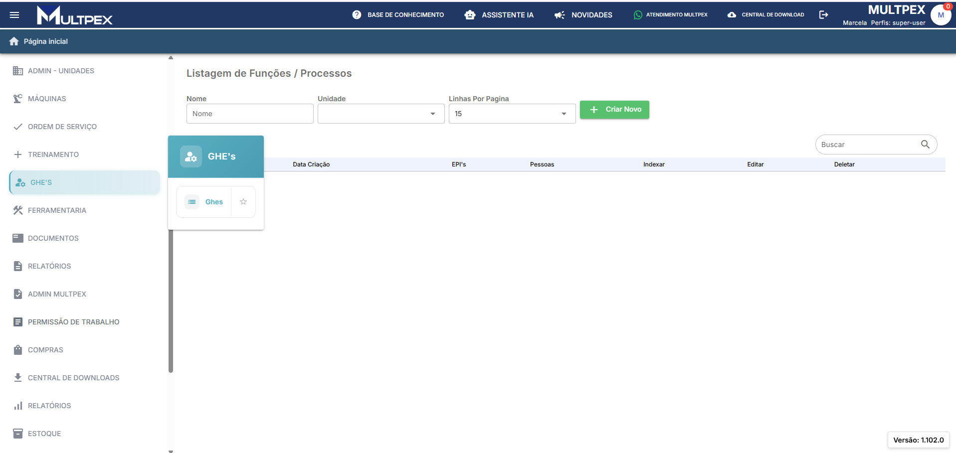 Multpex OS — PPE Management Software — 3
